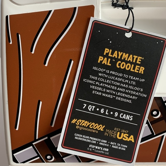 Igloo Star Wars CHEWBACCA Playmate Cooler 7 Quarts New - Picture 9 of 10